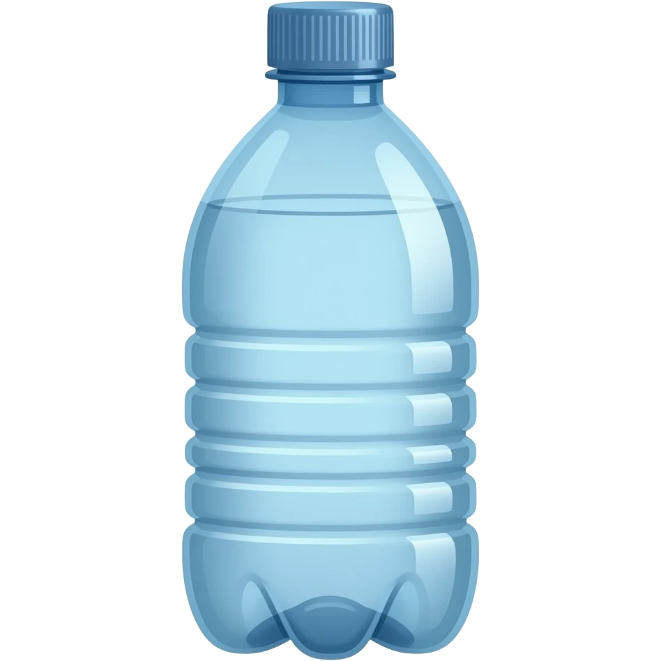 botella plastica emoji