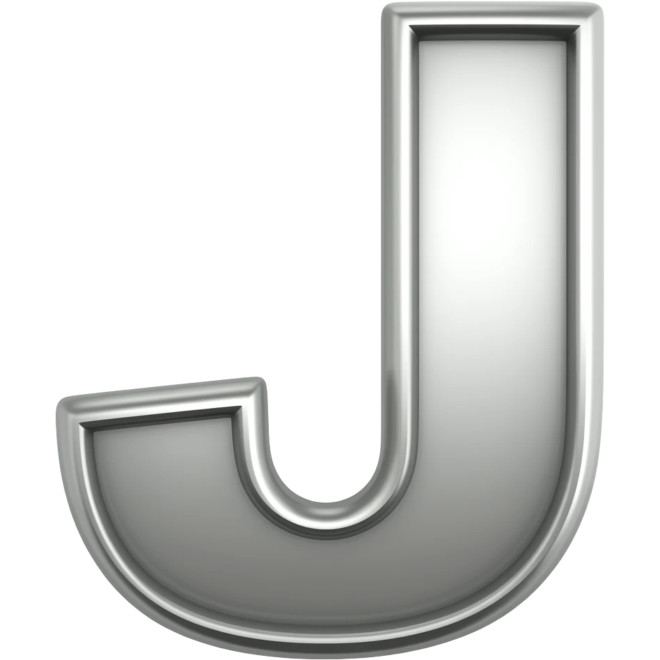 A Letter J emoji
