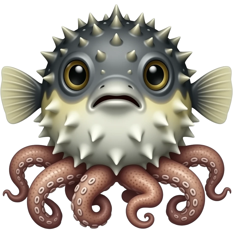 🐡 combined with 🐙 emoji