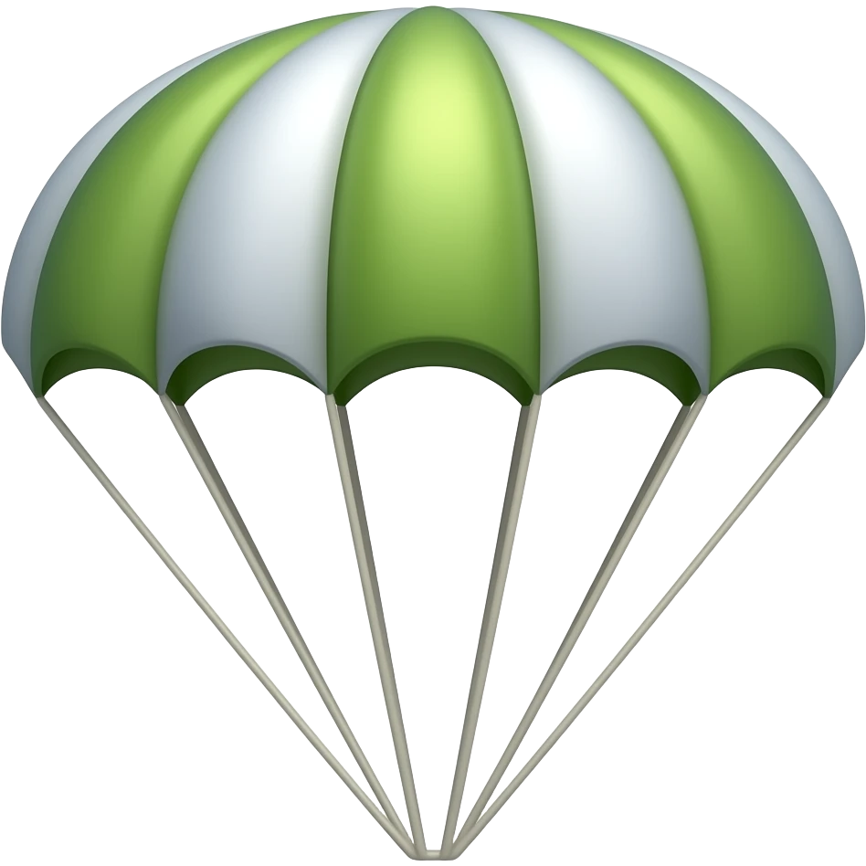 Parachute emoji