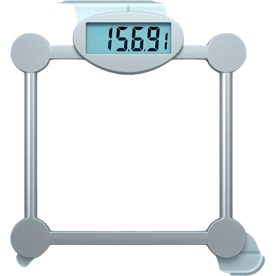 bathroom scale emoji