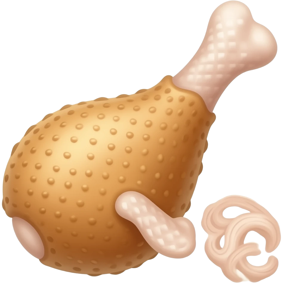 poultry leg emoji