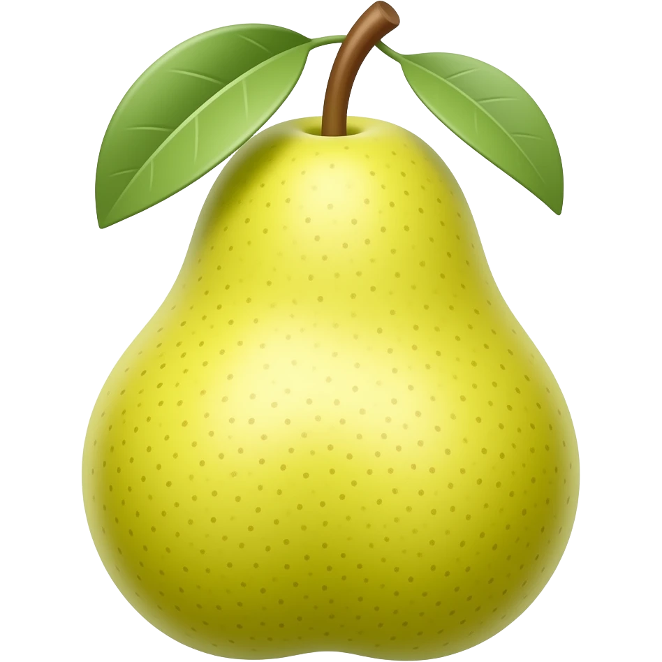 Pear emoji