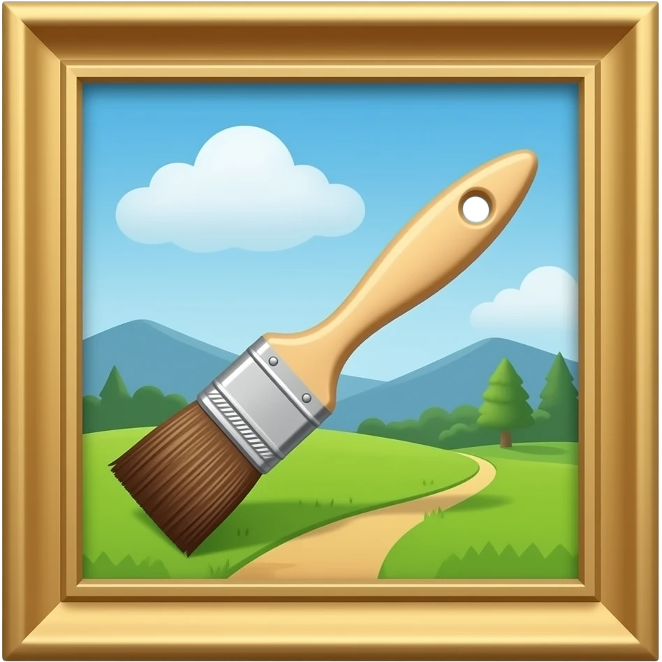 🎨🖼 emoji