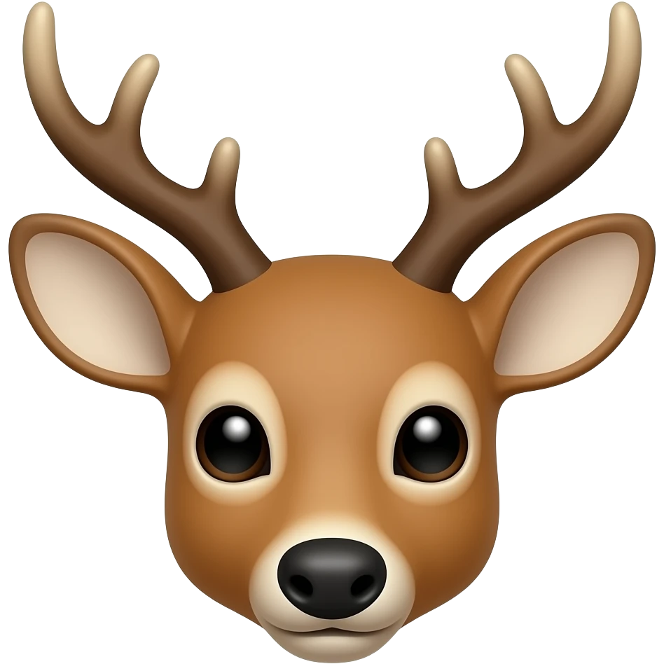 Deer Face emoji