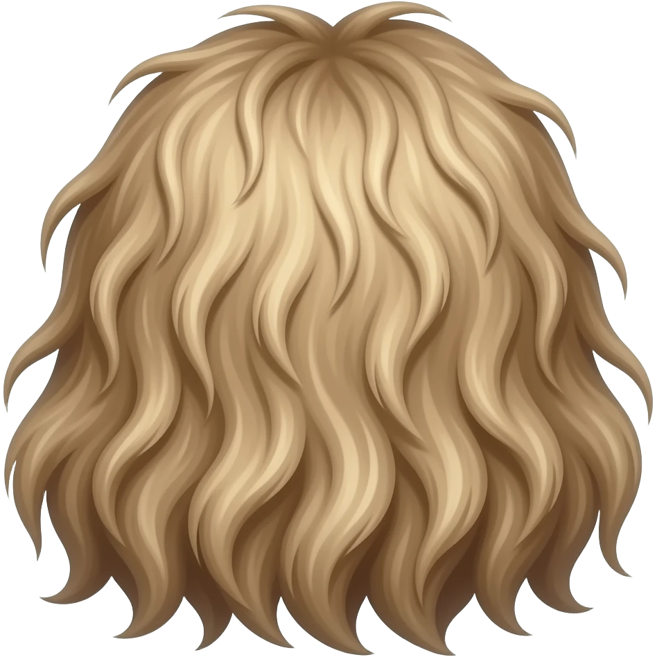 Cabelo apanhado emoji