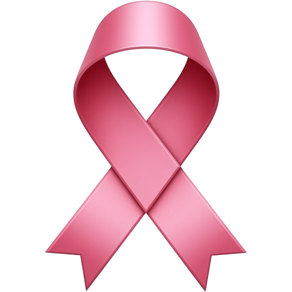 pink ribbon emoji