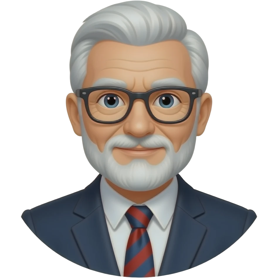 Business man old emoji
