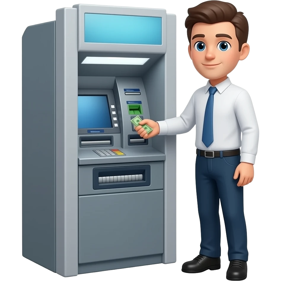 withdrawal of money emoji