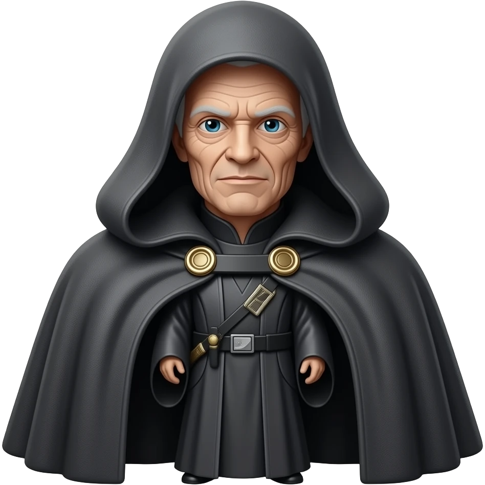 Full Length body Realistic Emperor Palpatine (Darth Sidious) emoji