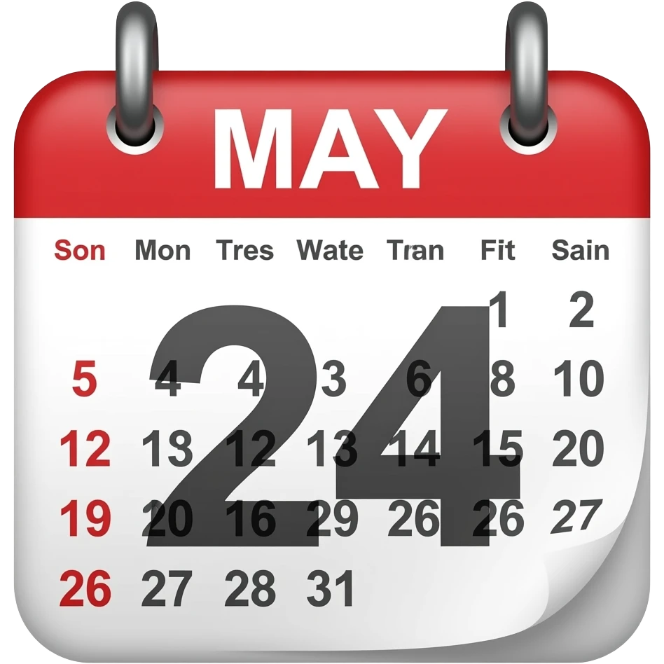 24 May emoji