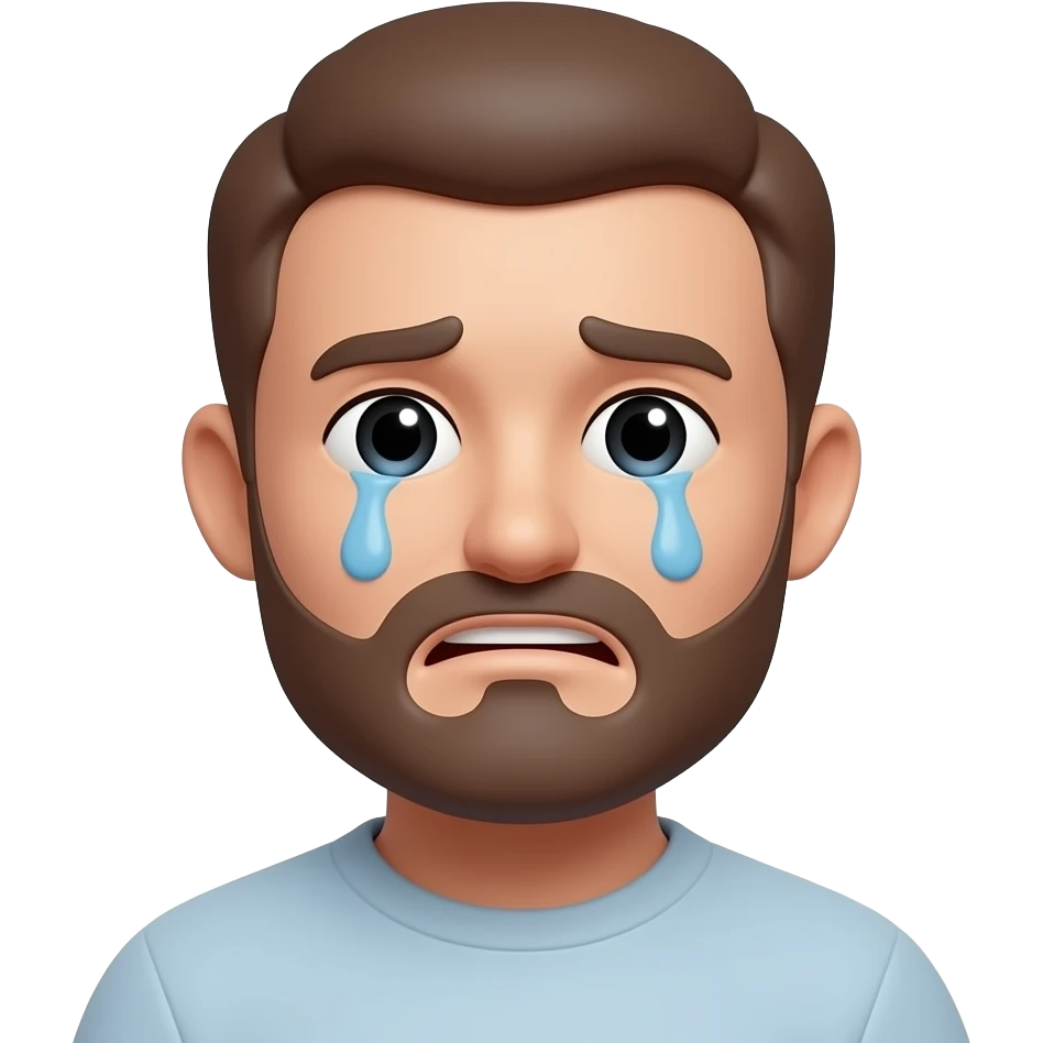 Please pleading 3D emoji