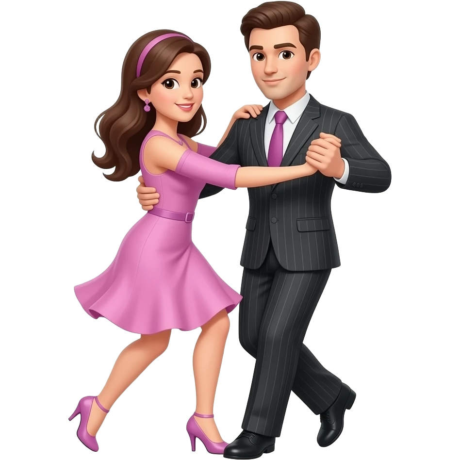 couple dancing emoji