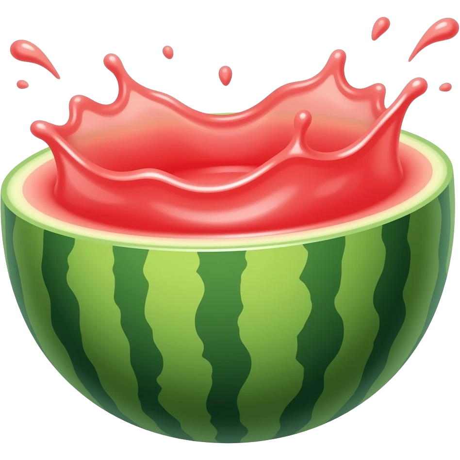 watermelon splash emoji