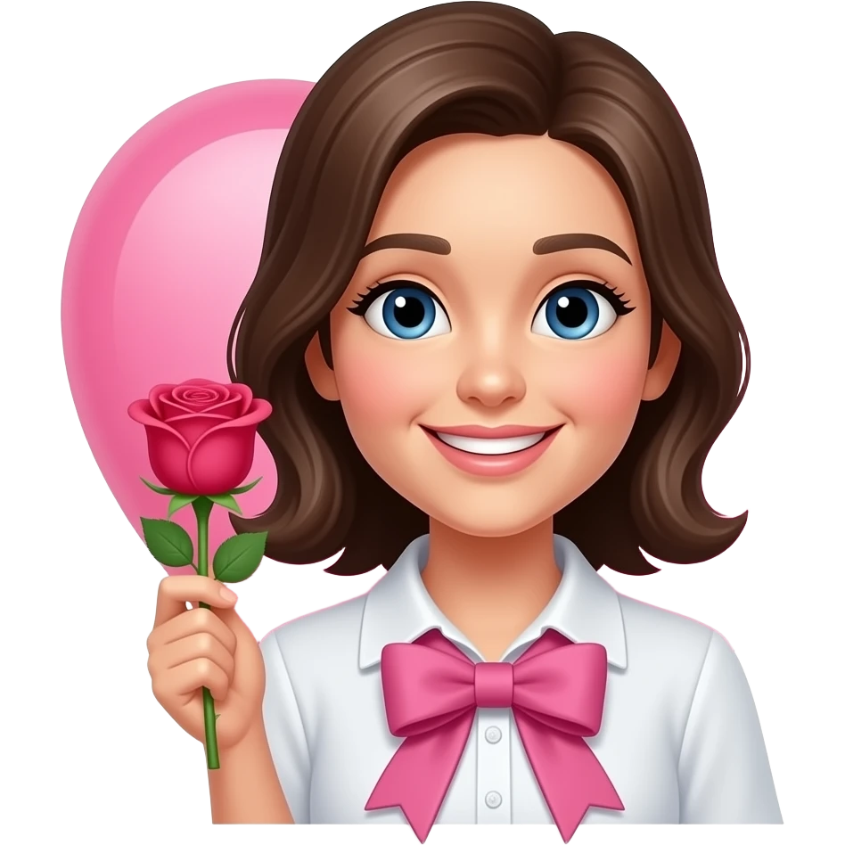 😊🌹🩷 emoji