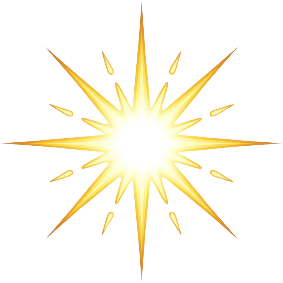 spark emoji