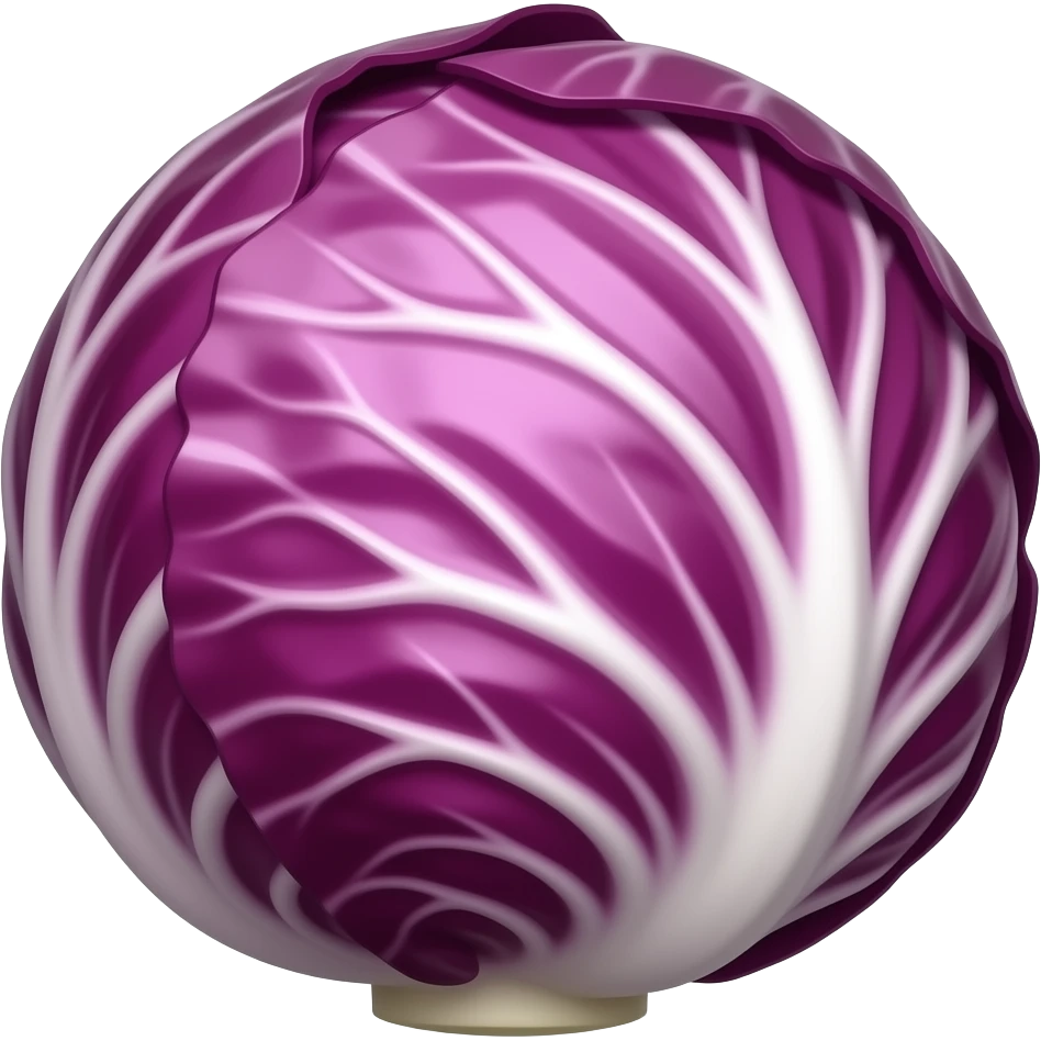 red cabbage emoji