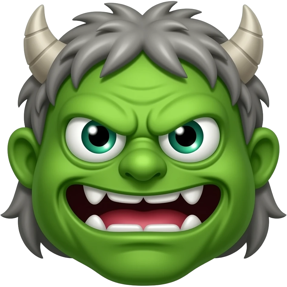 Monster Face emoji