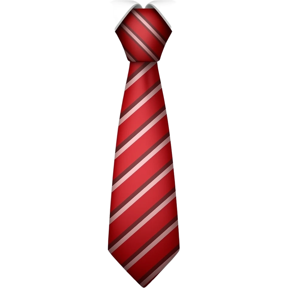 red necktie emoji