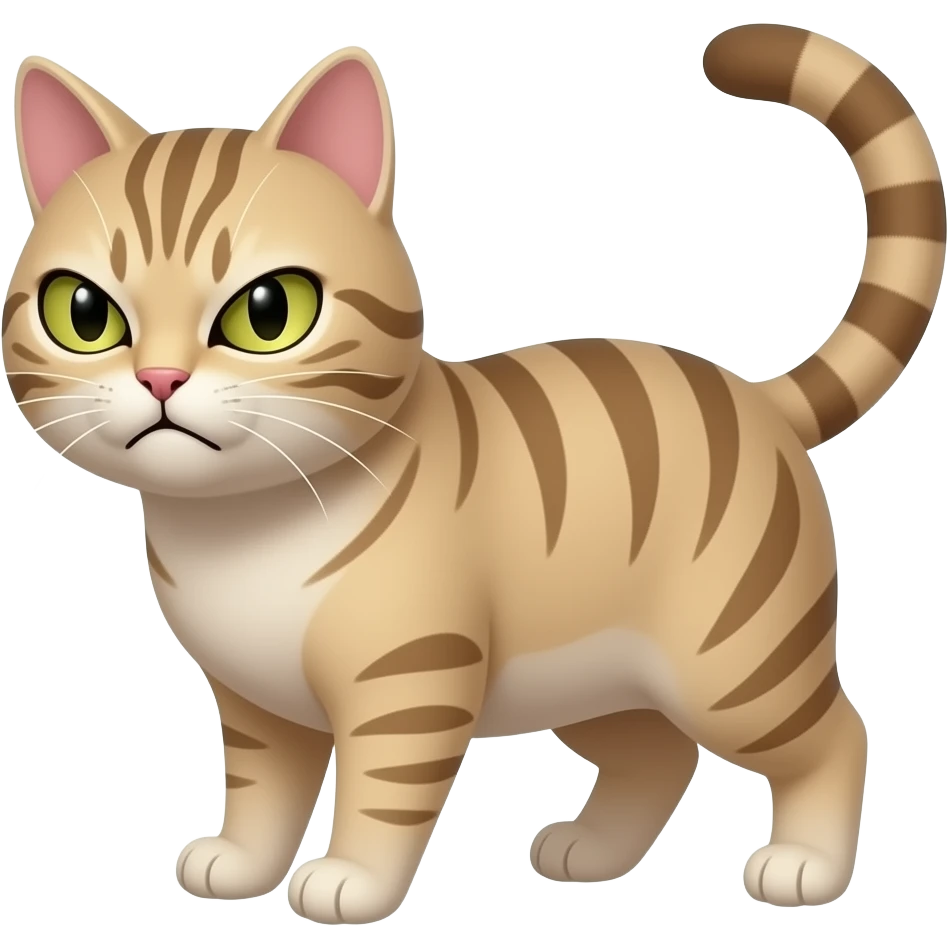 a cat that is mad emoji