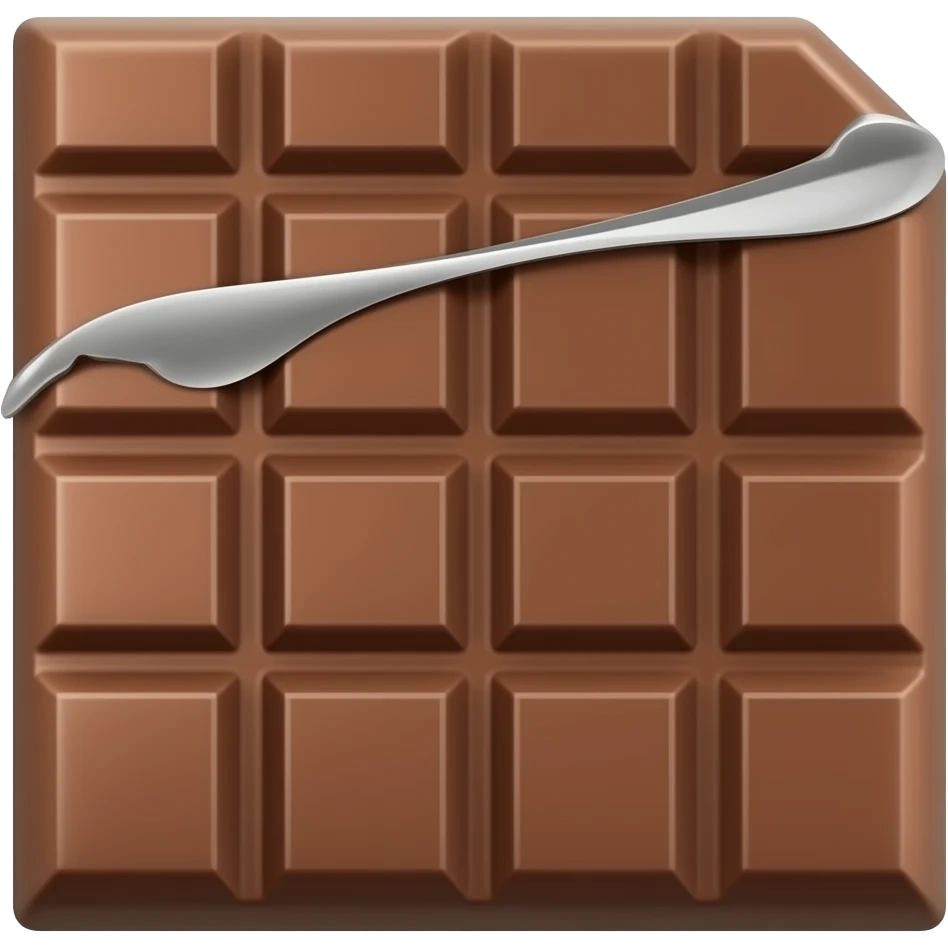 Chocolate emoji