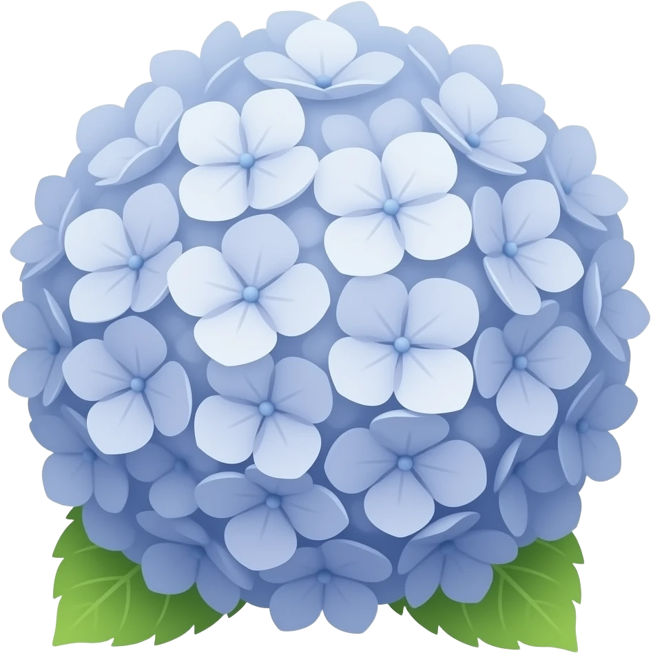 Hydrangea emoji