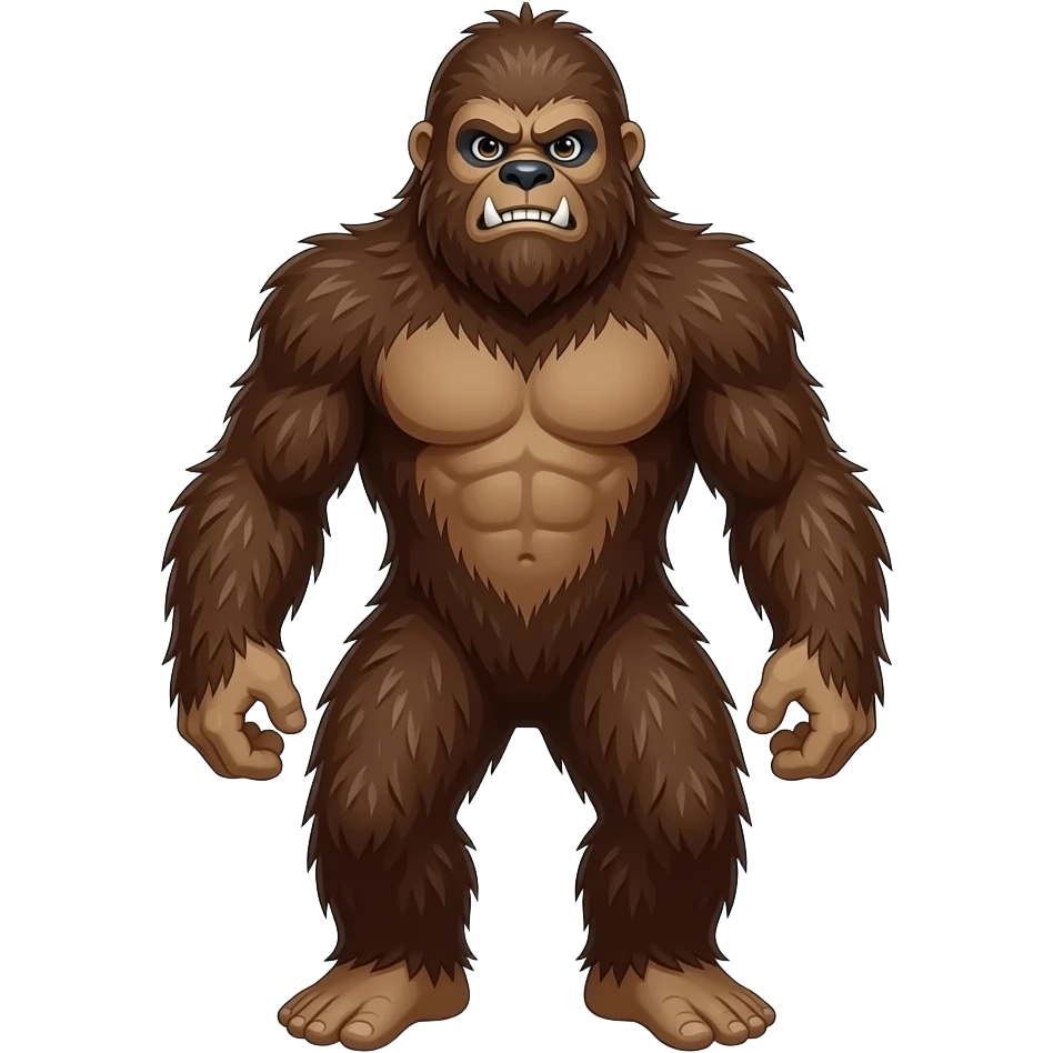 Sasquatch emoji