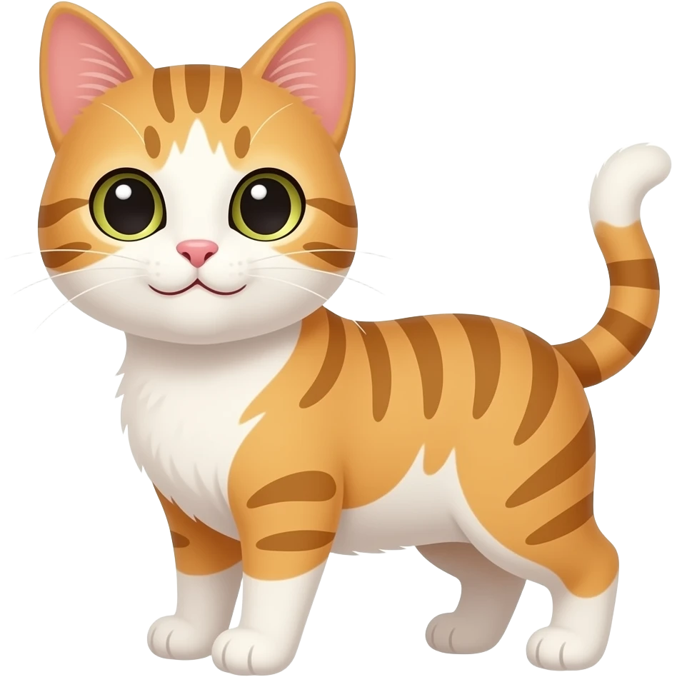 a cute cat emoji