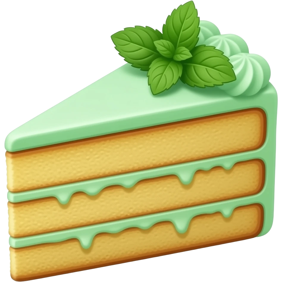MINT CAKE emoji