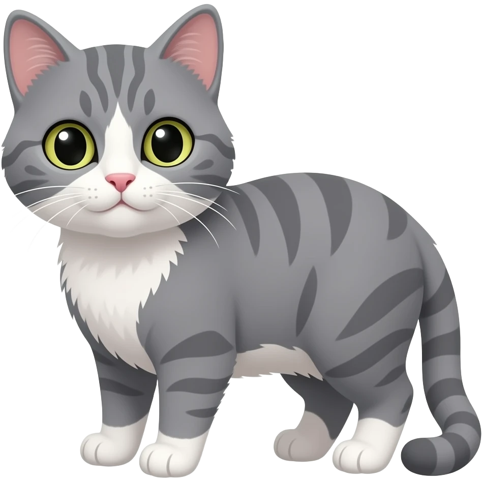 gray cat emoji