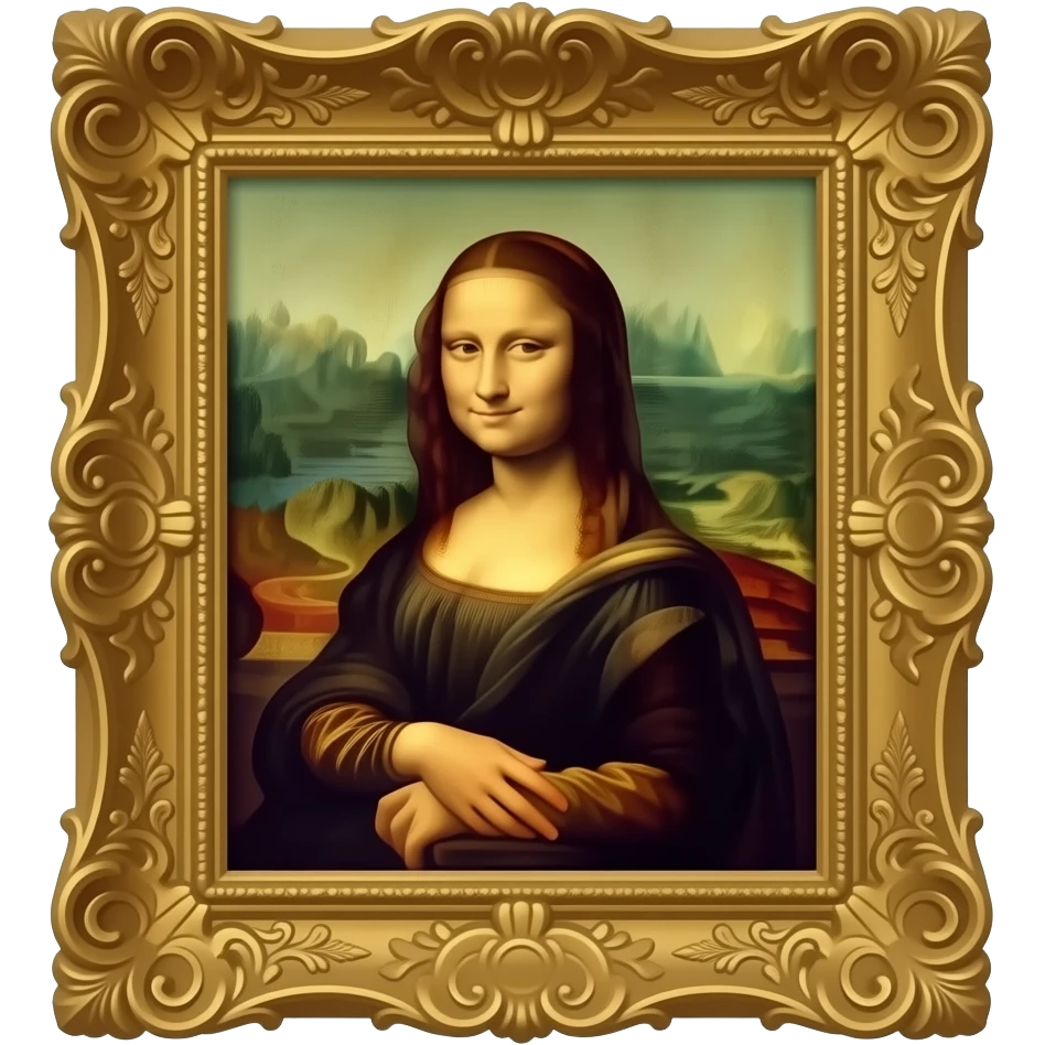 antique pre-raphaelite painting emoji