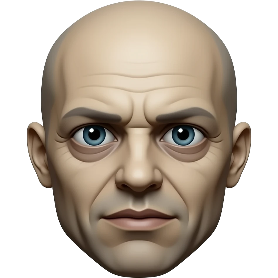 Creepy Face emoji