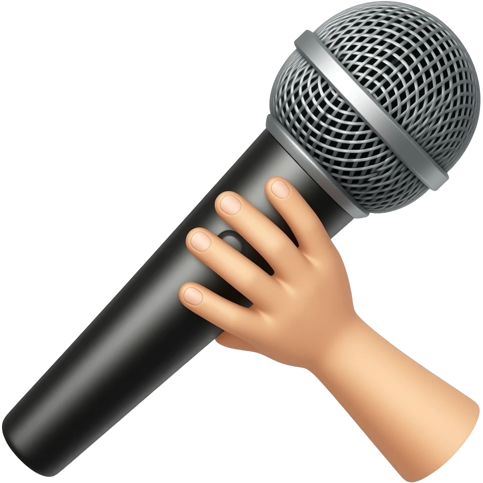 microphone emoji