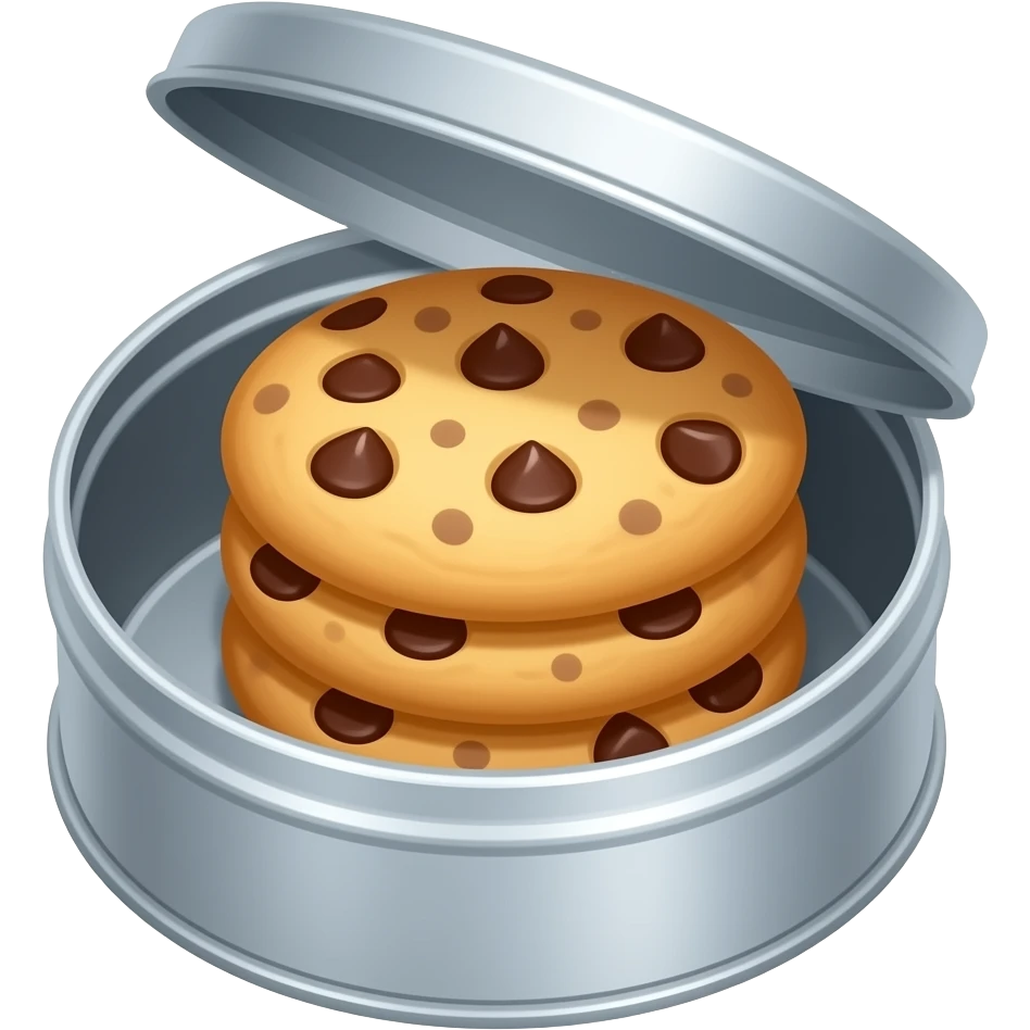 cookie tin emoji