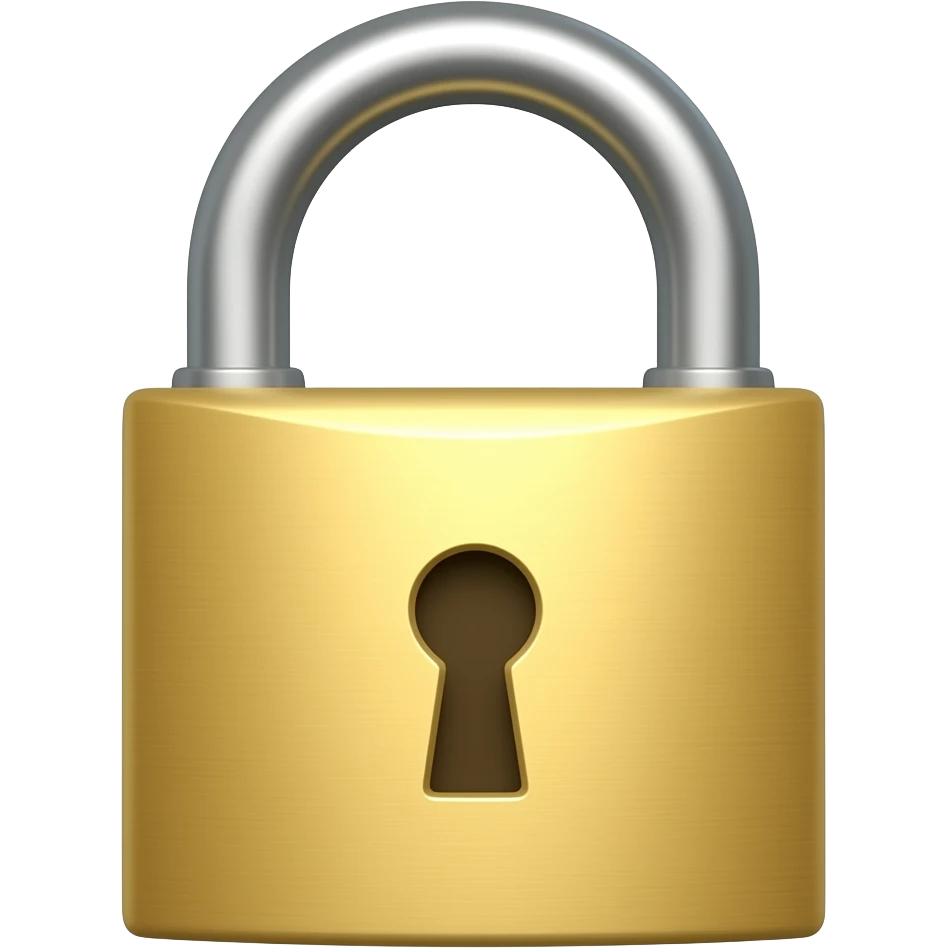 padlock emoji