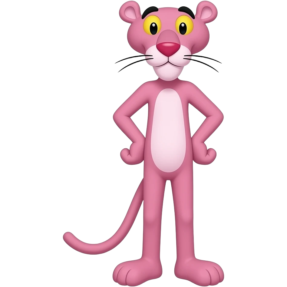 pantera rosa emoji