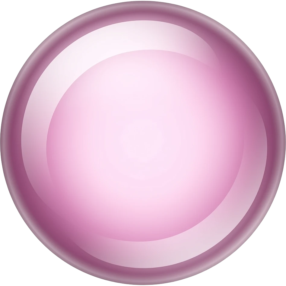 Pink bubble emoji