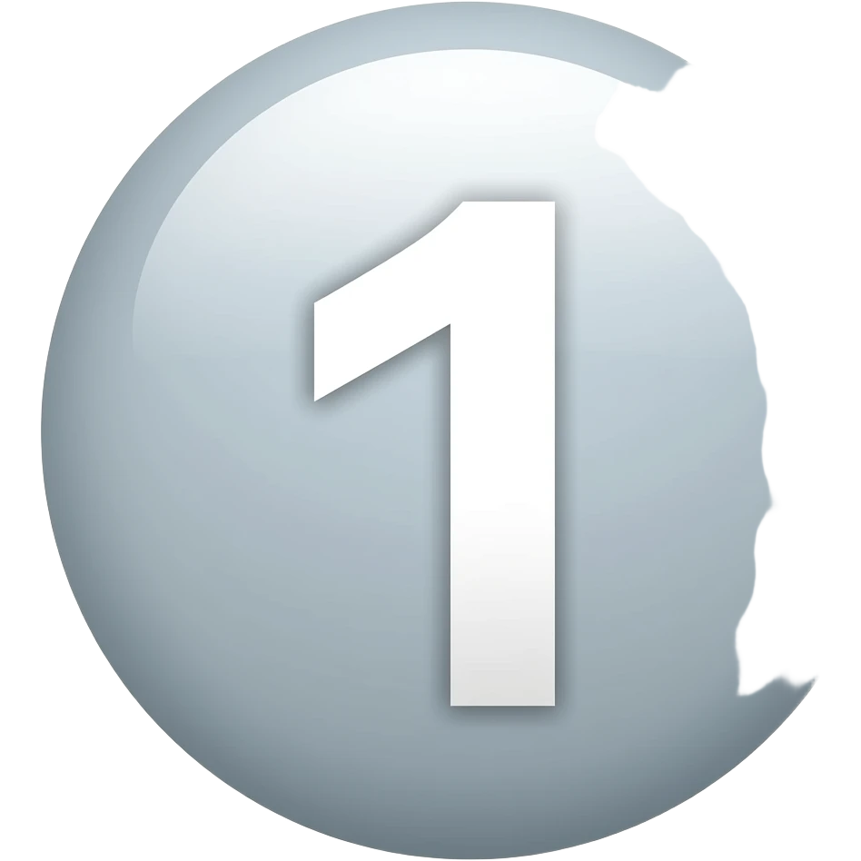 Negative 1 emoji