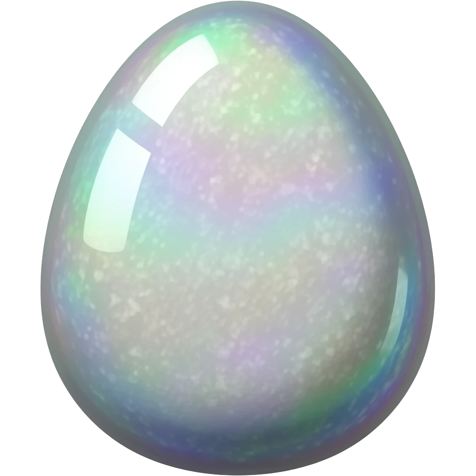 opal with flecks emoji