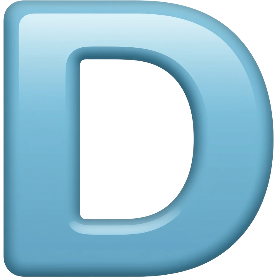 D emoji