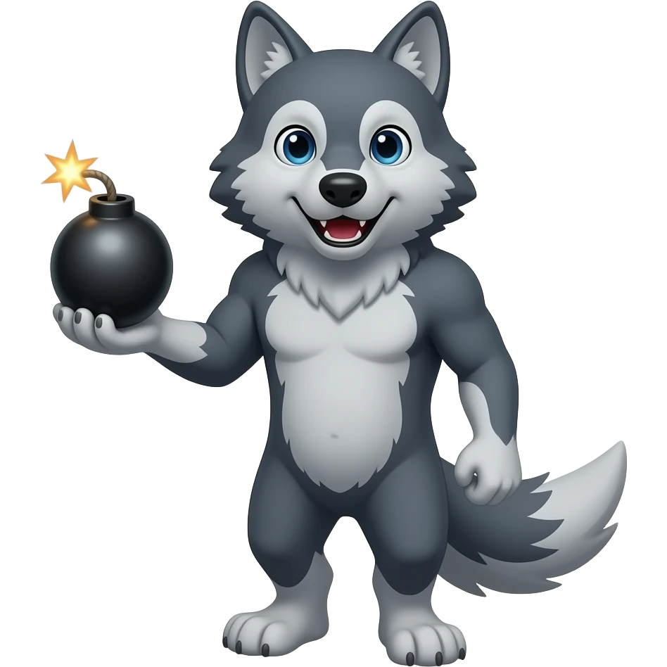 🐺💣 emoji