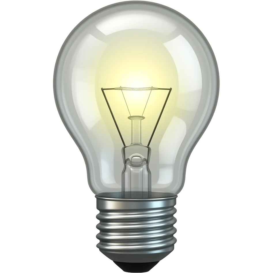 idea lightblub emoji
