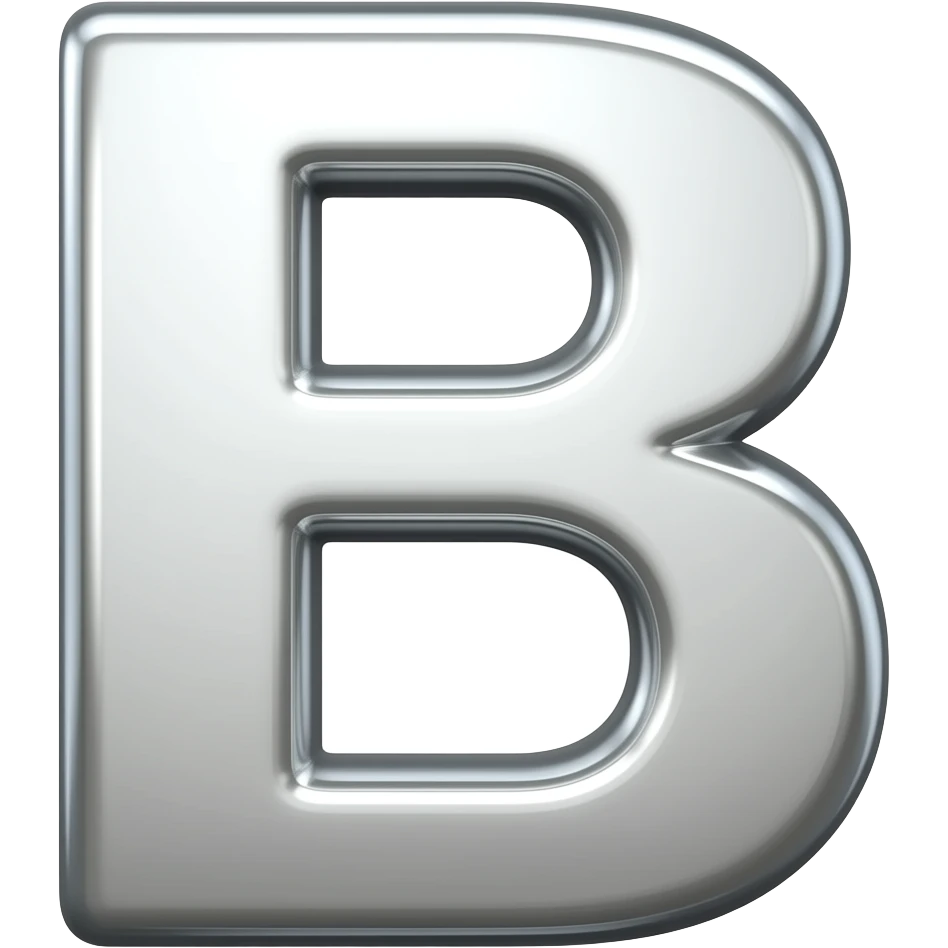 B emoji