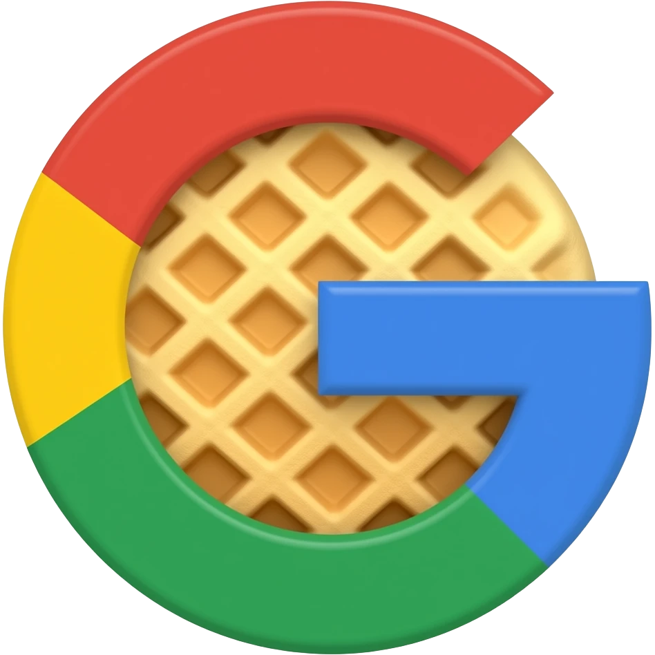 google waffle emoji