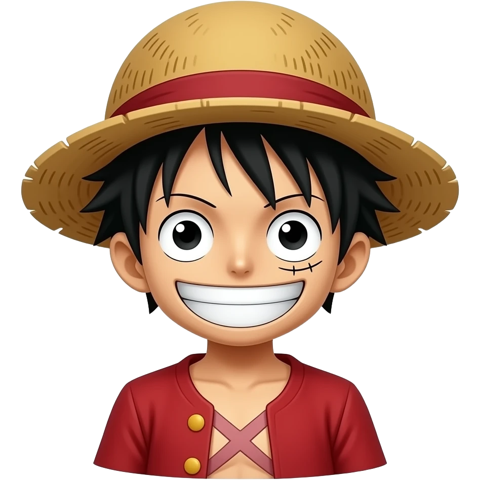 エヴァンゲリオンにルフィが出演したら emoji