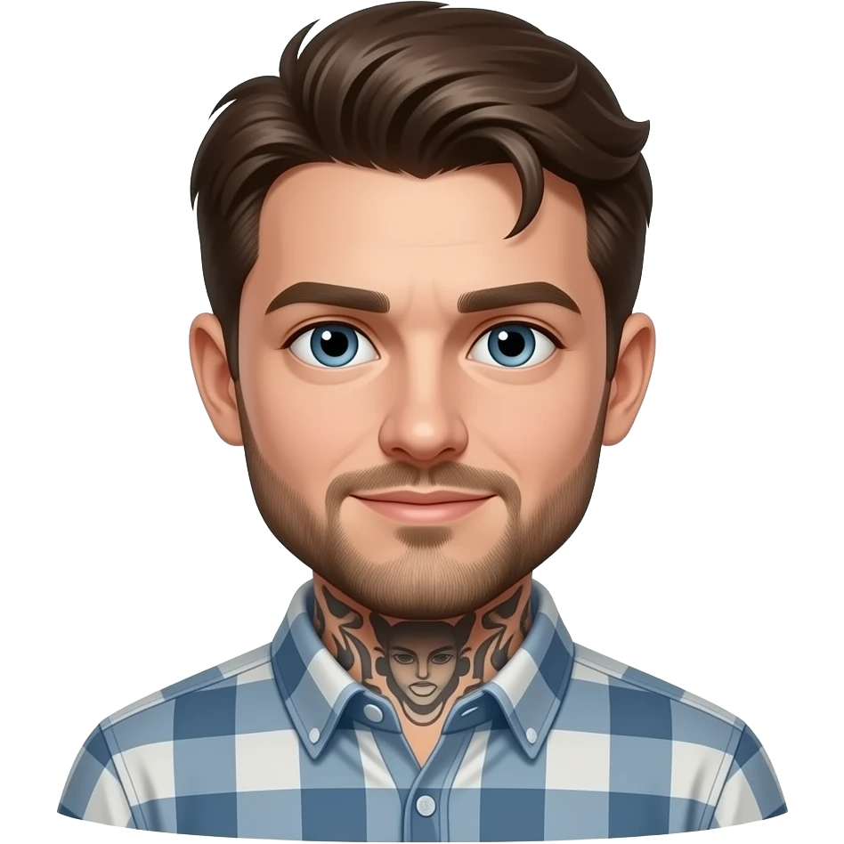 RonanEwan name tatto emoji