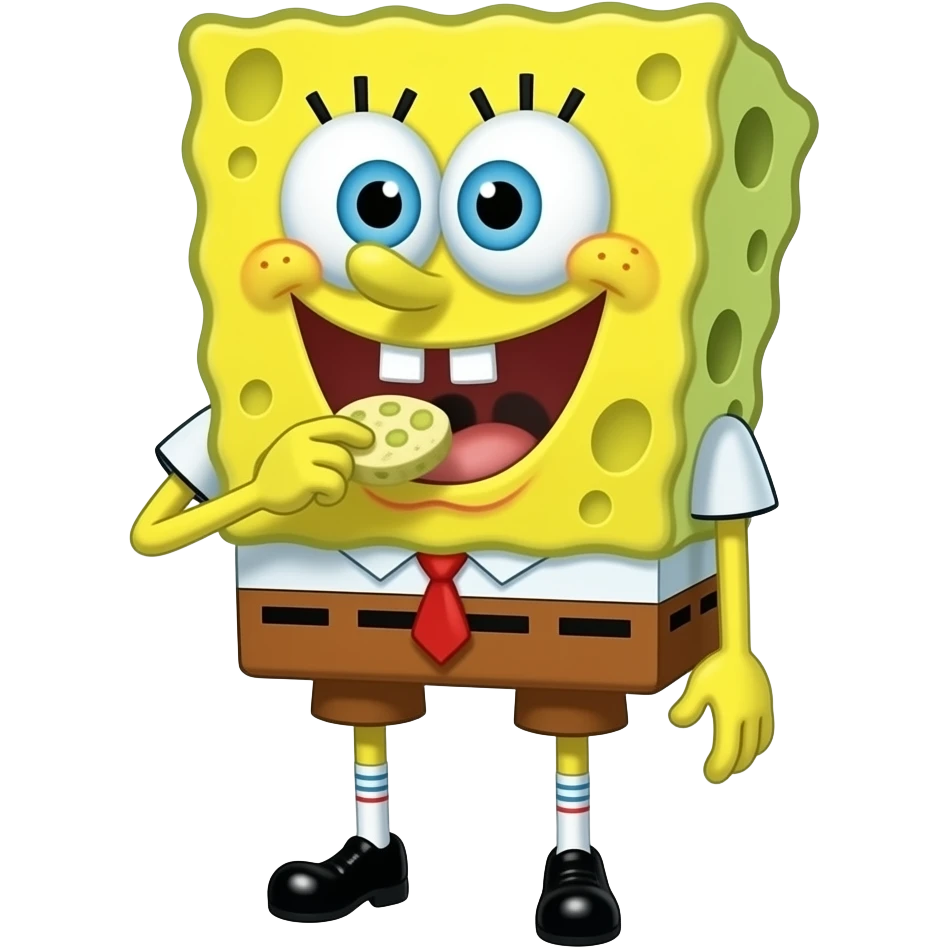 SpongeBob eater emoji
