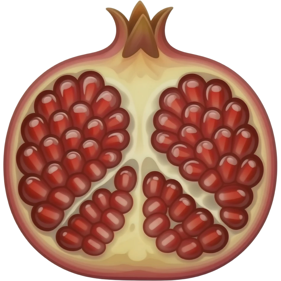 Whole Pomegranate emoji emoji