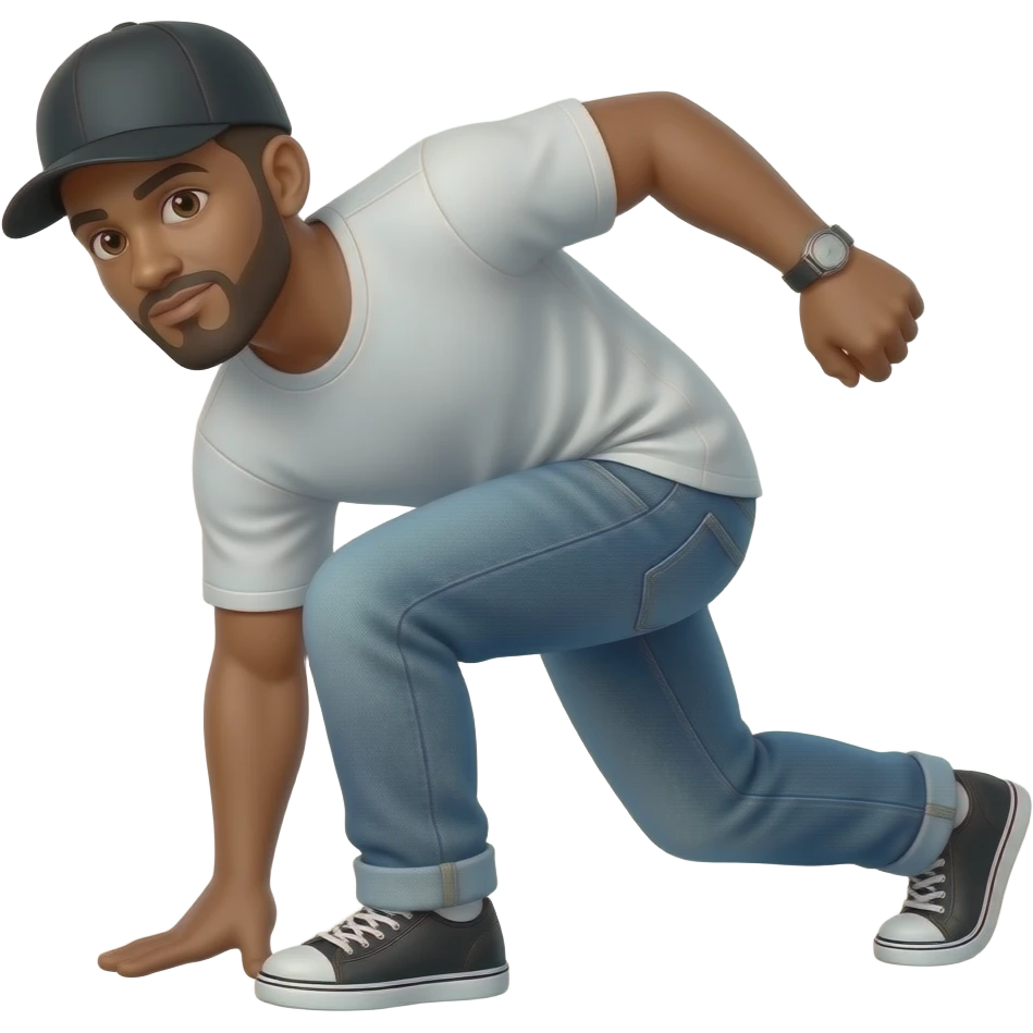 Crip walk emoji