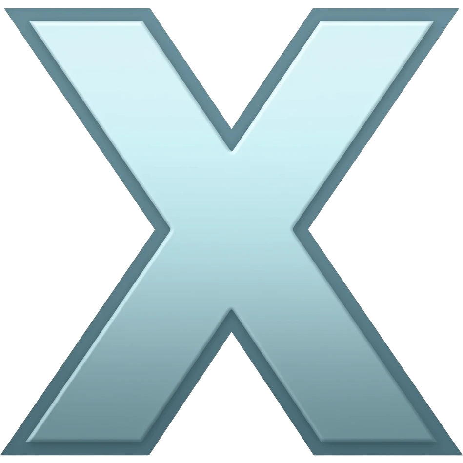 x emoji